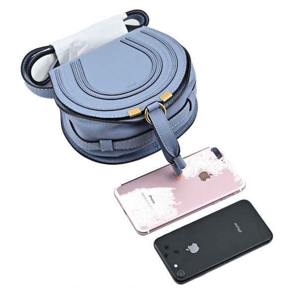 New Chloe Mini Marcie Leather Crossbody Bag - Picture 4 of 8